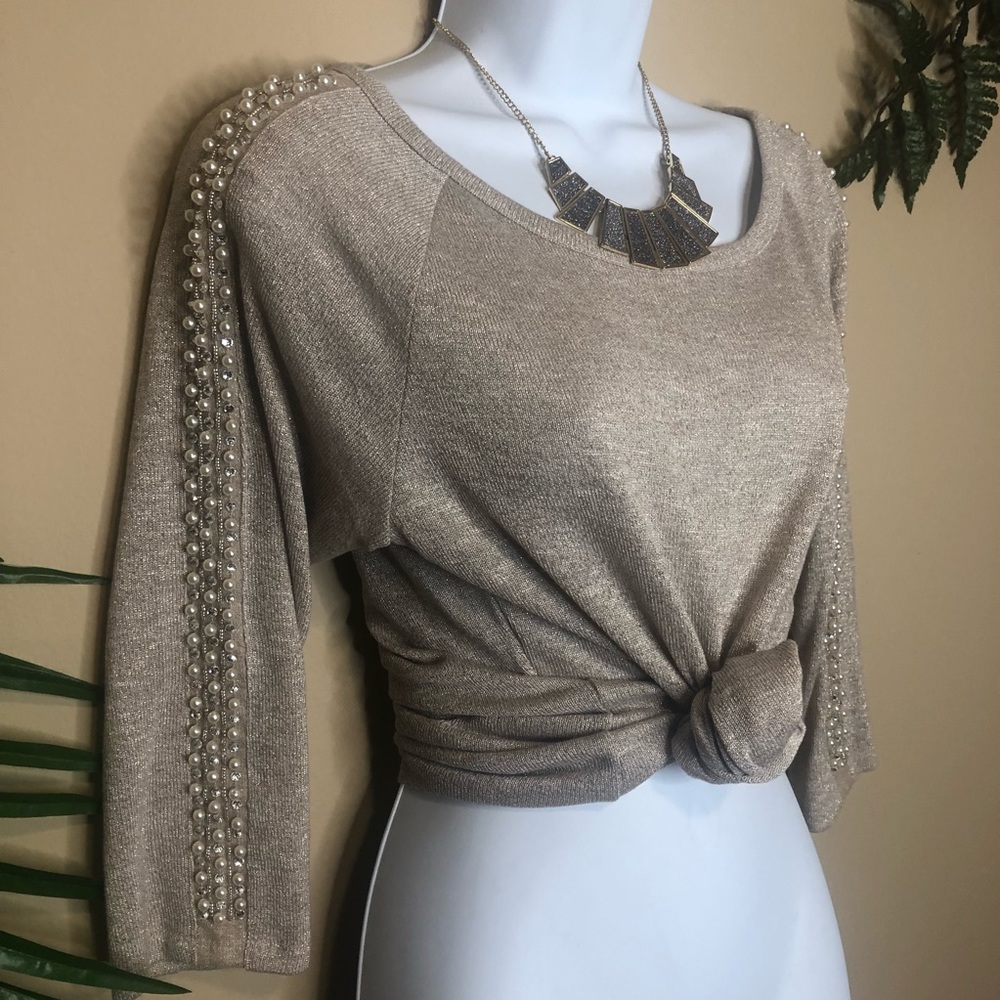 Embellished sweater